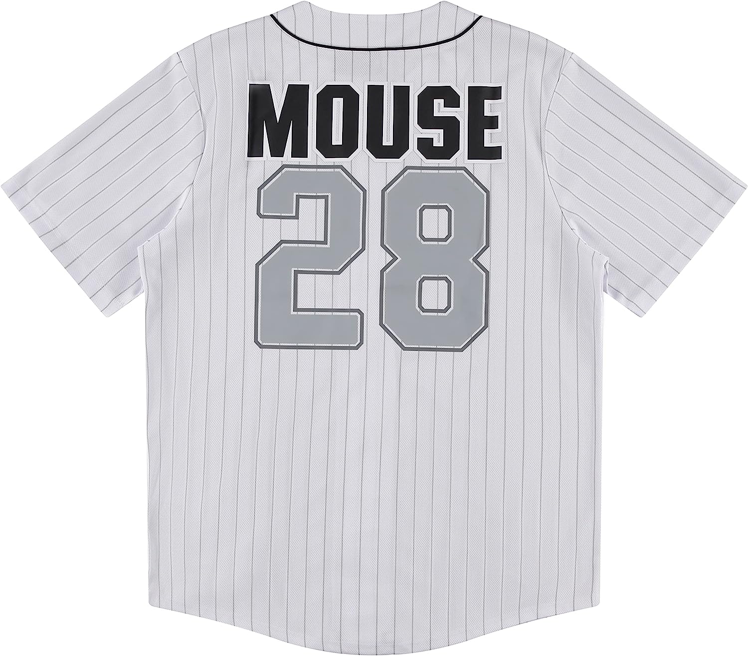 Disney Mens Mickey Mouse Baseball Jersey - Mens Classic Mickey Mouse Mesh Button Down Baseball Jersey Mickey Mouse Shirt