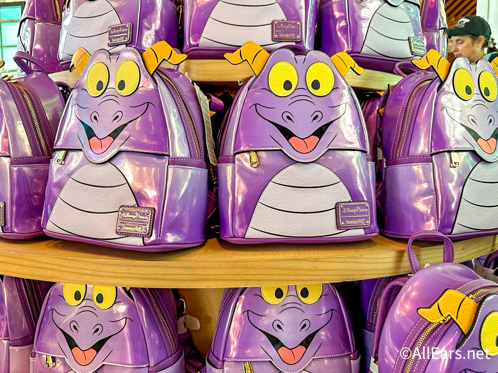 2023 WDW EPCOT Figment Loungefly Backpack-5 - AllEars.Net