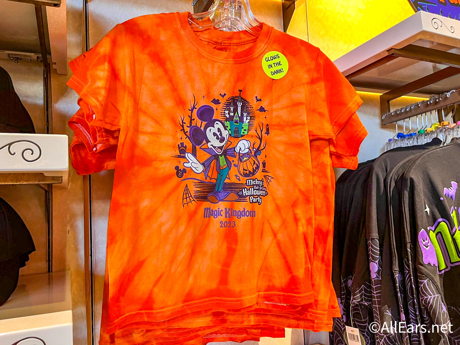 2023 WDW Magic Kingdom Mickey's Not So Scary Halloween Party Youth T-Shirt-1  - AllEars.Net