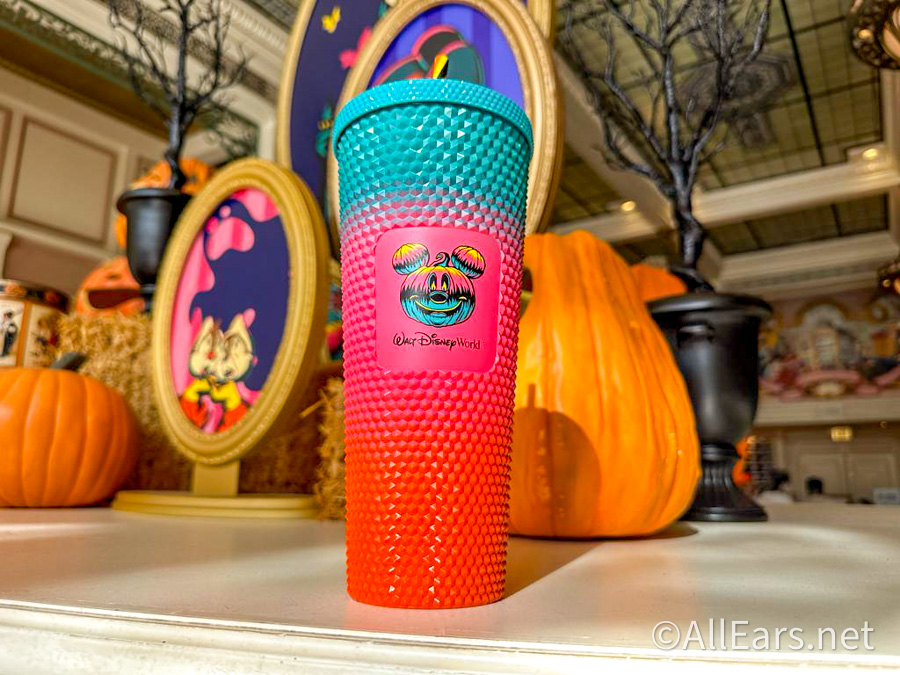 Mickey Jack-o'-Lantern Halloween Starbucks Tumbler Available at Disneyland  - Disneyland News Today
