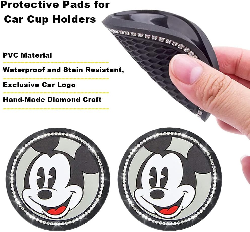 Universal Car Cup Holder Car Interior Accessories Slip Silicone Cup Mats 