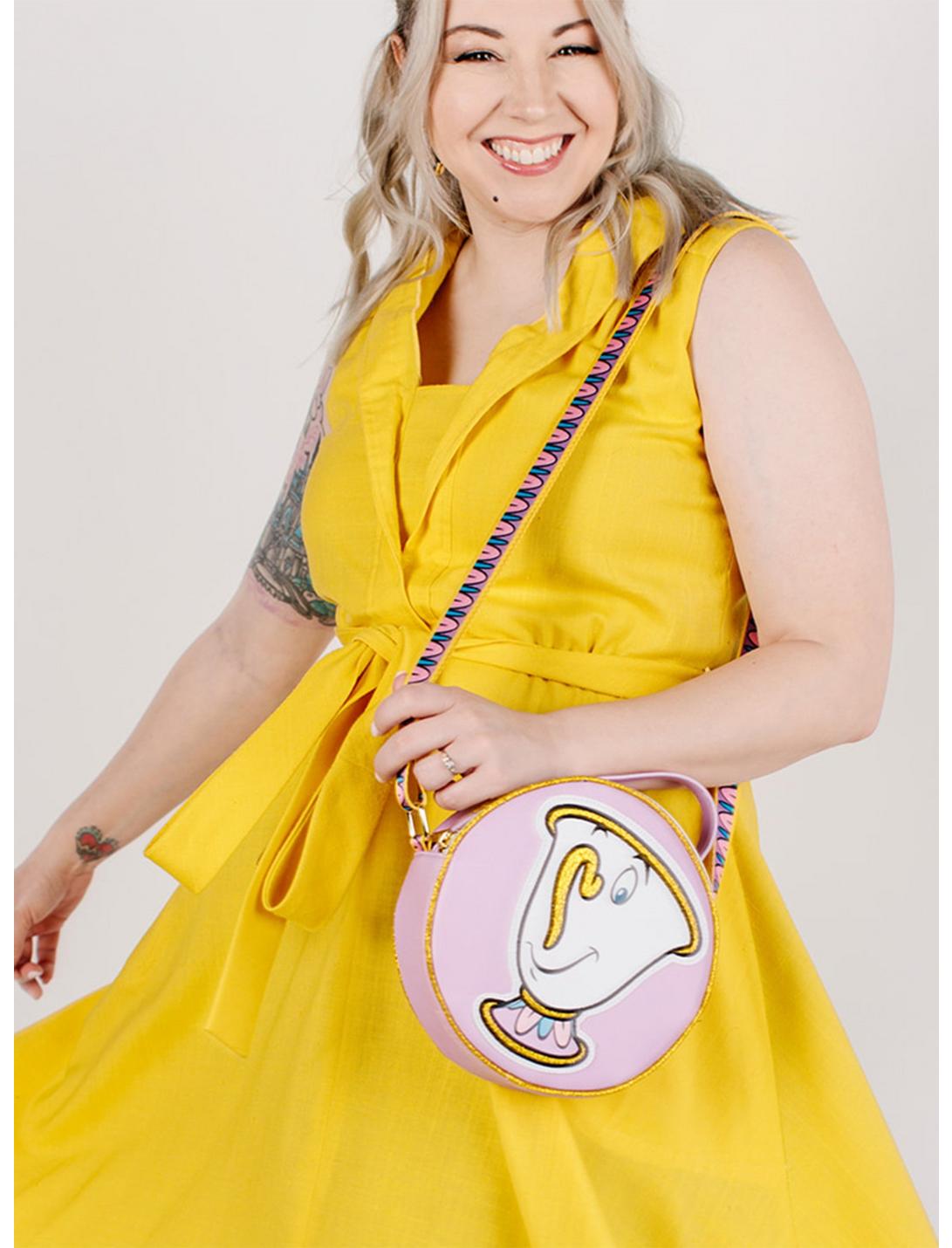 Disney Beauty and the Beast Chip Poses Crossbody Bag