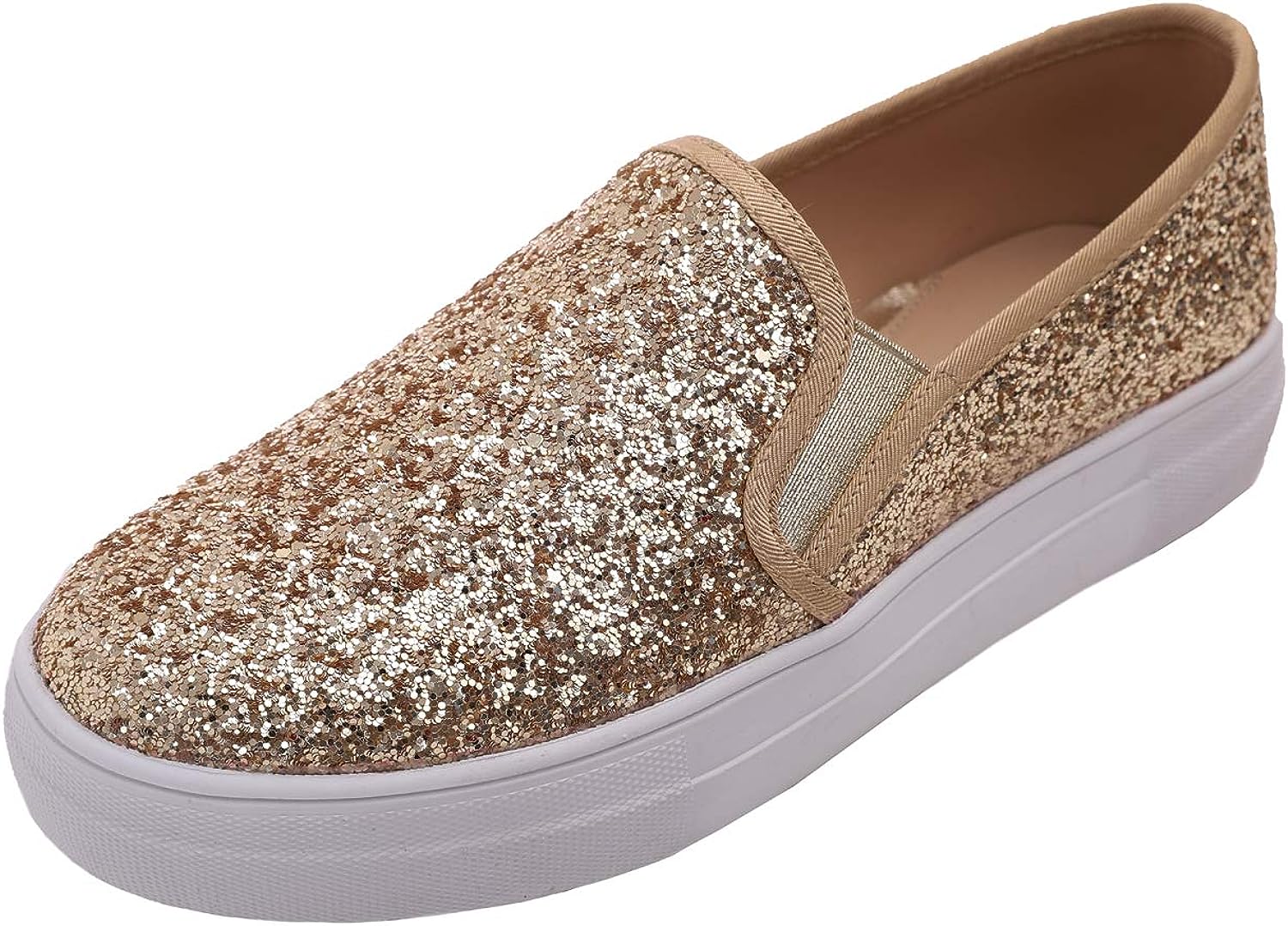 FEVERSOLE Women's Fashion Slip-On Sneaker Casual Flat Loafers - AllEars.Net