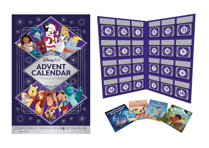 Disney 100 Advent Calendar Open Amazon