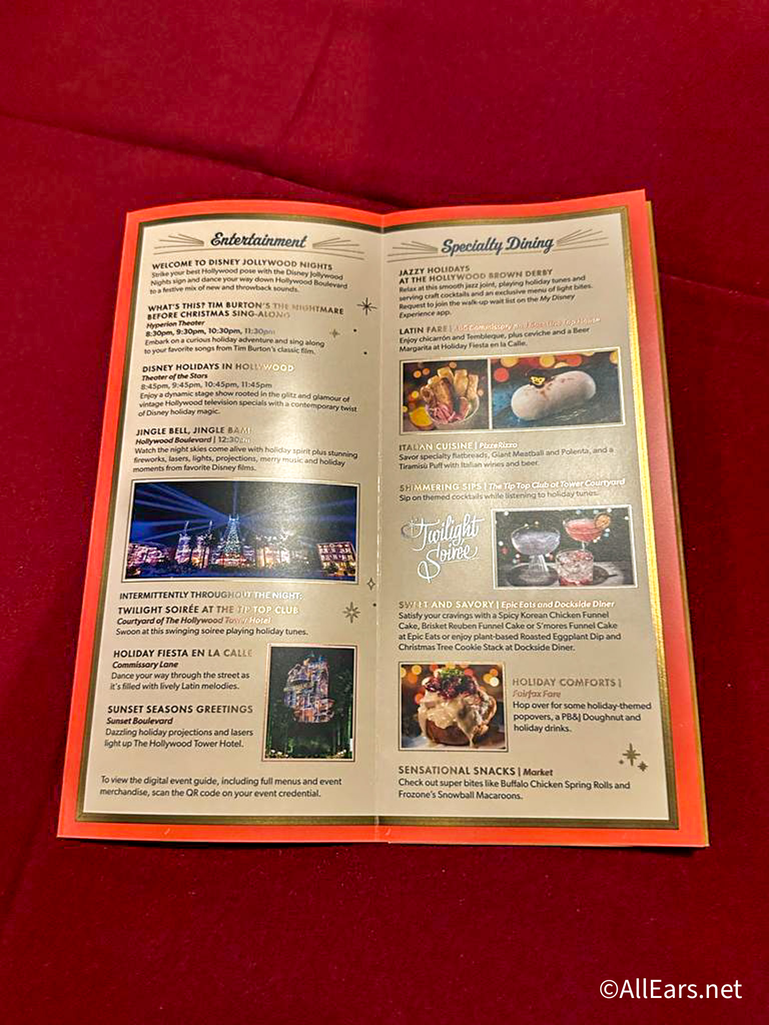 Look INSIDE the Map for Jollywood Nights at Disney's Hollywood Studios