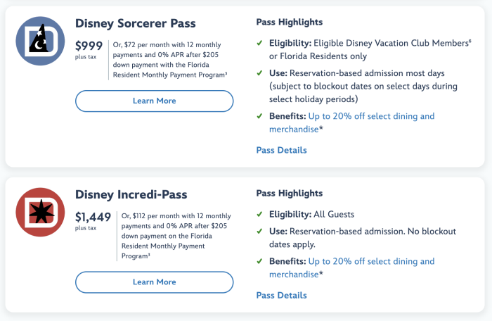 Disney World Announces NEW Annual Pass Program - DVC Rental Store