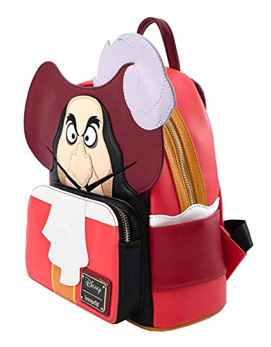 Loungefly Disney Peter Pan Captain Hook Cosplay Womens Double Strap Shoulder Bag Purse