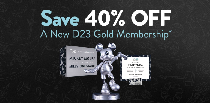 2023 D23 Gold Member Collector Set - D23