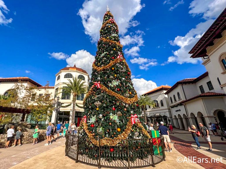 Disney Springs’ Christmas Tree Stroll Just Got Even BETTER