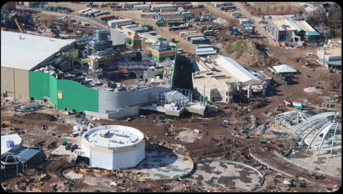 bioreconstruct on X: Current expansion of the Universal Orlando Team  Member parking garage.  / X