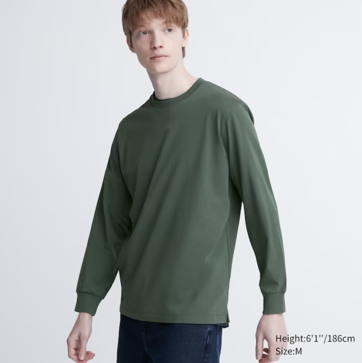 2023-uniqlo-airism-cotton-uv-protection-crew-neck-long-sleeve-shirt -  AllEars.Net