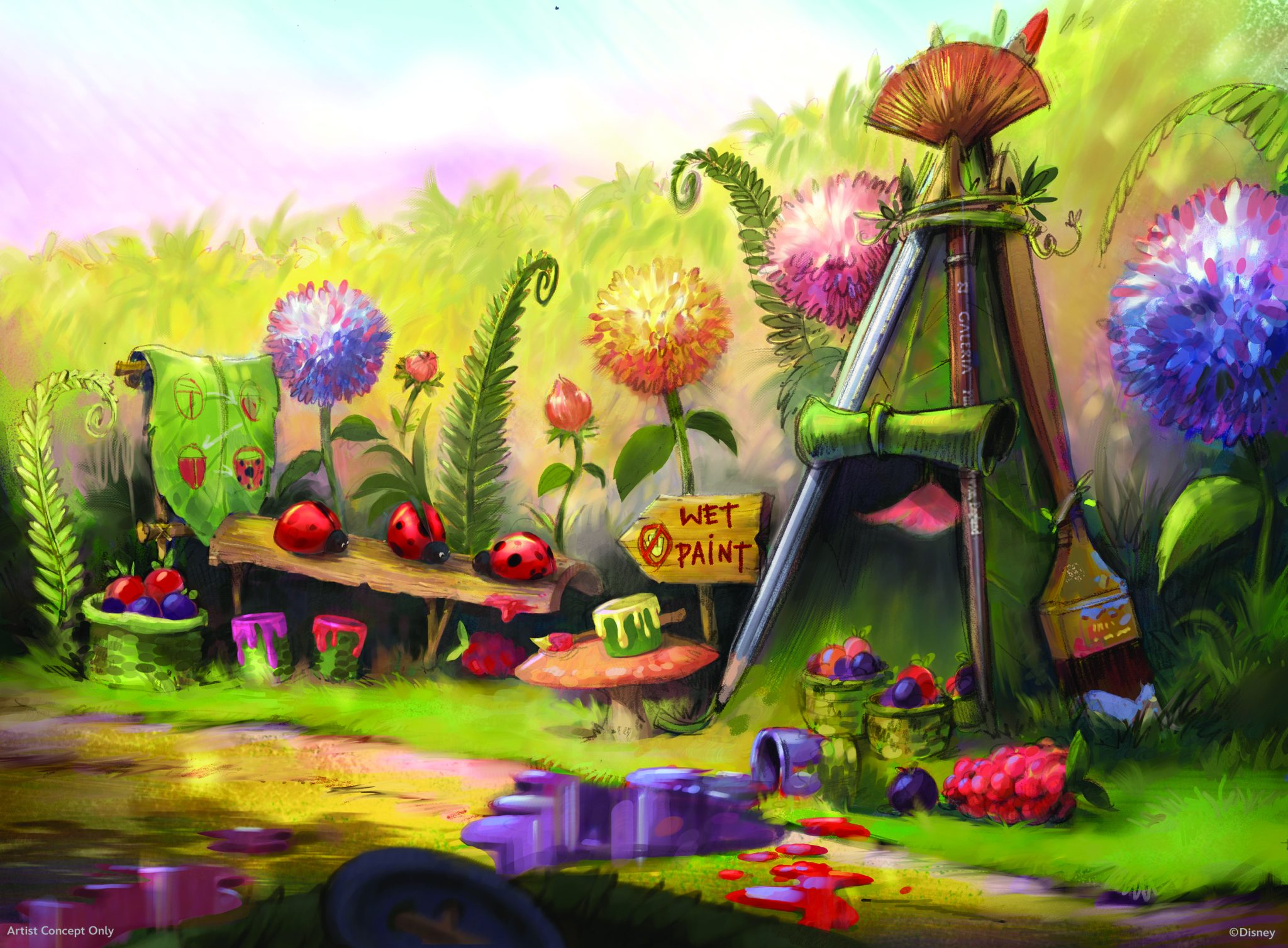 Disney Shares NEW Look Inside Tangled, Frozen, and Peter Pan Expansion ...
