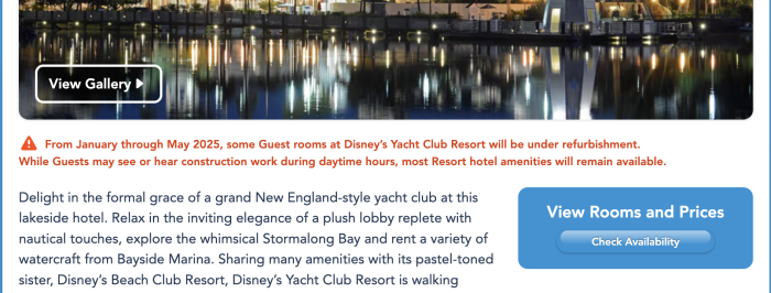 disney yacht club room