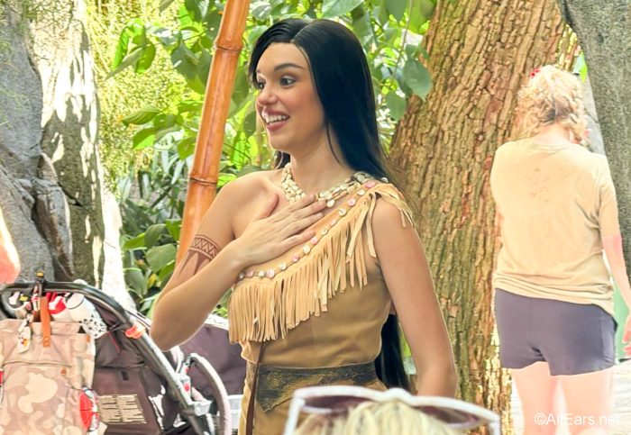 Pocahontas in Disney's Animal Kingdom