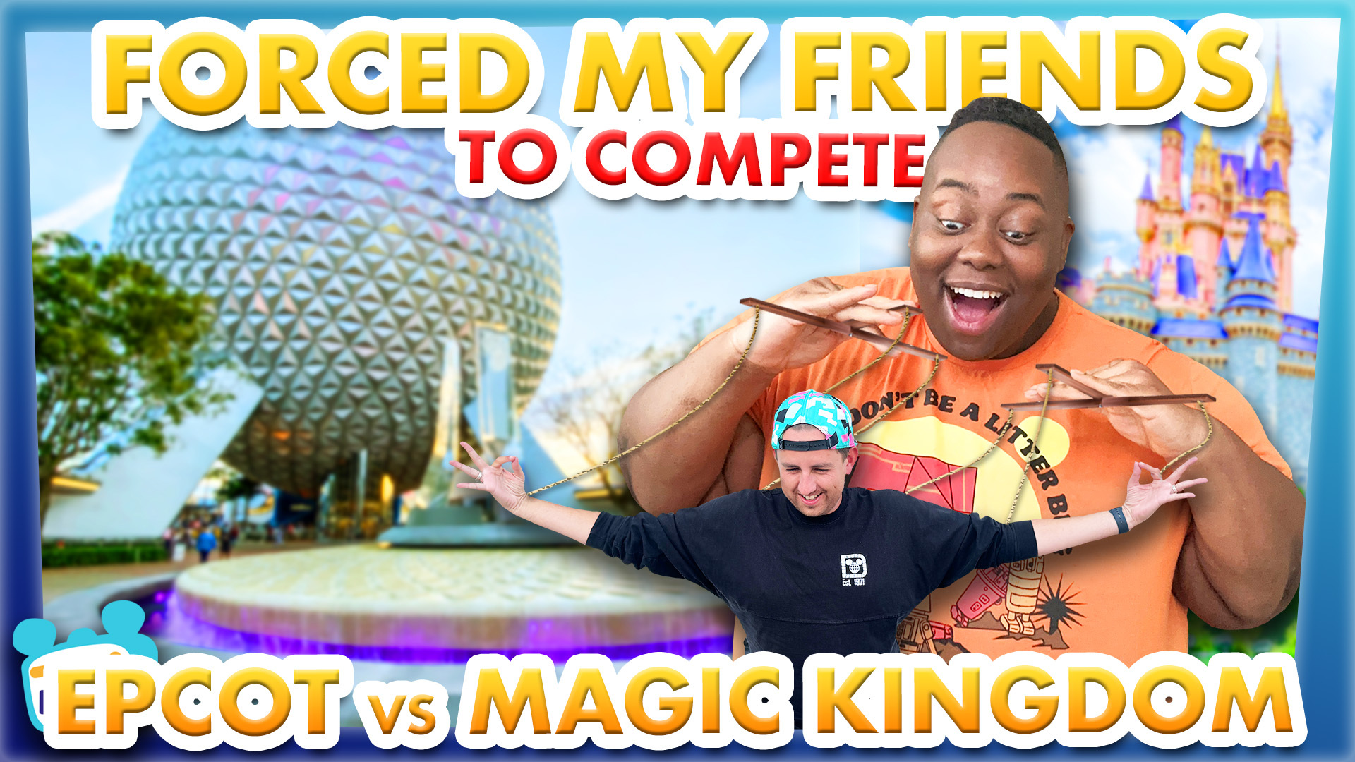 AllEars TV: I Forced My Friends To Compete ACROSS Disney World - EPCOT ...