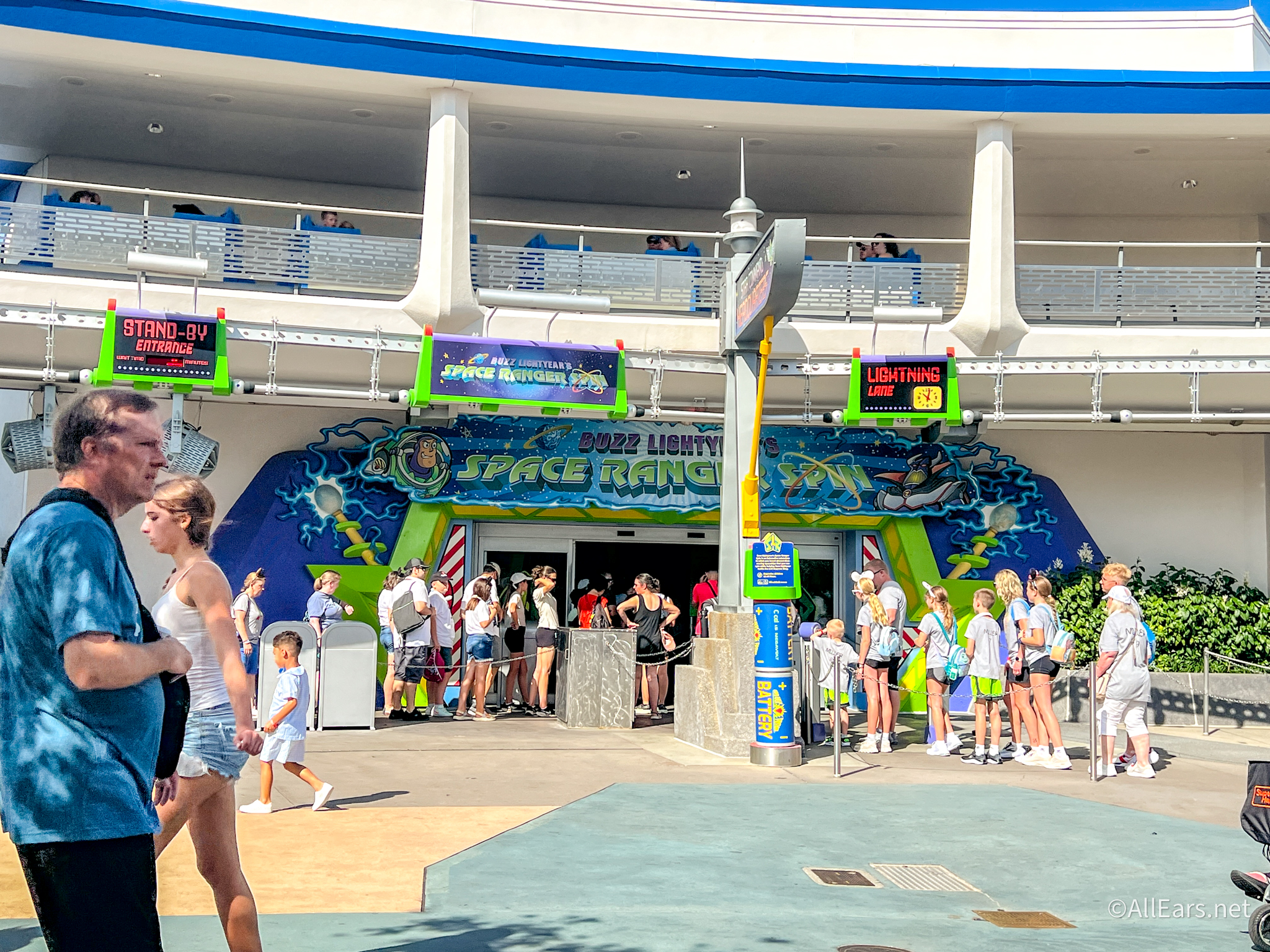 ALERT! New Construction Walls Are Up at Buzz Lightyear's Space Ranger ...