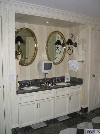 Master Bedroom - Vanity and Dual Sinks