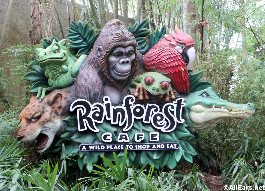 Rainforest Cafe at Walt Disney World - Menus, Reviews & Photos 