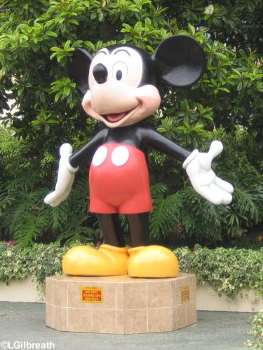 Mickey Statue at Entrance