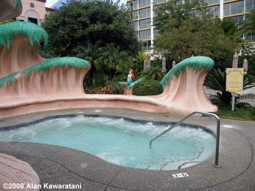 Never Land Pool - Ariel's Grotto Spa Area