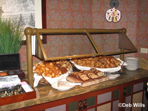 Concierge Lounge Breakfast Breads