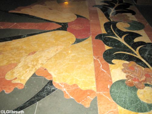 Main Lobby Marble Floor Detail