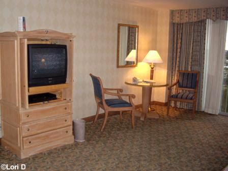 Parlor of 2 bedroom suite