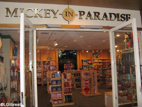 Mickey in Paradise Shop