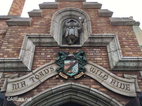 Mr. Toad's Wild Ride   Fantasyland Disneyland Toad Hall